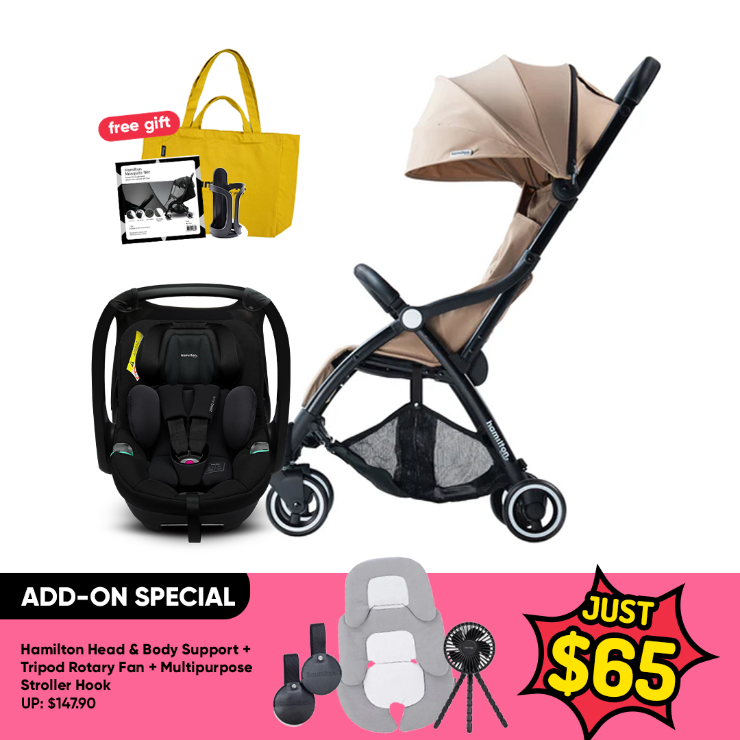 Hamilton X1 Lite Magicfold Travel System + FREE GIFT